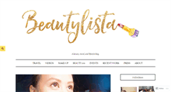 Desktop Screenshot of beautylista.com